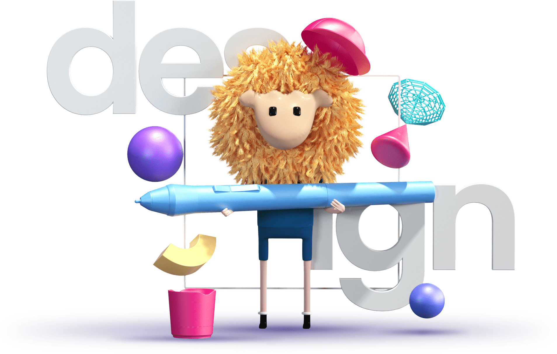 Pimsheep - Design sheep without bg
