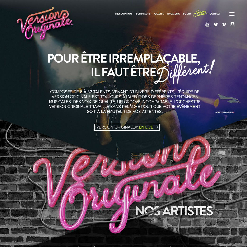 Version originale illustration